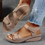 Ellie - Sandaler med kilehæle