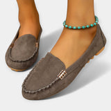 Malene - Loafers med metalelementer