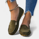 Malene - Loafers med metalelementer