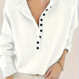 Anne™ | Blød og Afslappet Skjortebluse