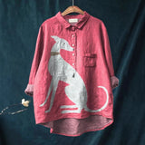 Anne™ | Stilfuld kunstbluse – føl dig elegant og uimodståelig