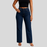 Annette - Elastiske jeans med mellemhøj talje