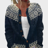 Lilli - Efterårsblomster cardigan