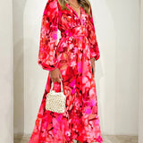 Anne™ | Elegant kjole med blomster