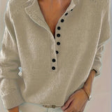 Anne™ | Blød og Afslappet Skjortebluse