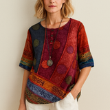 Anne™ | Boho Afslappet Bluse