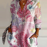 Anne™ | Stilfuld kunstbluse – føl dig fortryllet og sofistikeret