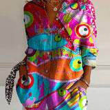 Anne™ | Stilfuld kunstbluse – føl dig fortryllet og sofistikeret