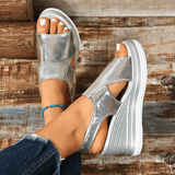 Selma - Damesandaler med platform