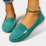 Malene - Loafers med metalelementer