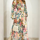 Anne™ | Elegant kjole med blomster