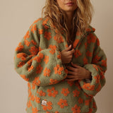 Kirsti - Fleece Urban Blomst