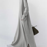 Anne™ | Elegant Vinter Maxikjole til Kvinder med Lange Ærmer