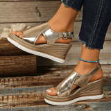 Selma - Damesandaler med platform