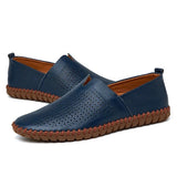 Åndbare Læder Loafers