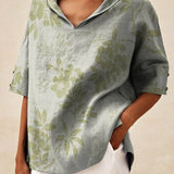 Anne™ | Elegant top med V-udskæring