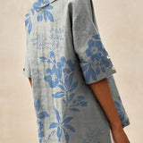 Anne™ | Elegant top med V-udskæring