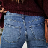 Anne™ | Dame Vinter Udsvingede Denimjeans