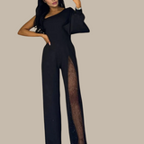 Ella Signe - Elegant jumpsuit med glitrende detaljer