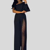Ella Signe - Elegant jumpsuit med glitrende detaljer