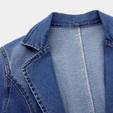 Anne® | Stilfuld Denimblazer Til Kvinder
