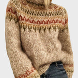 Marielle - Strikket sweater med rund udskæring