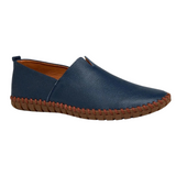 Elegant Åndbar Læder Loafers