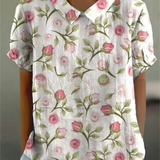 Anne™ | Blomstret Skjorte