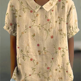 Anne™ | Blomstret Skjorte