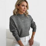 Nella - Sweater med høj hals