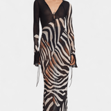 Gry | Zebra kjole