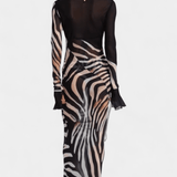 Gry | Zebra kjole