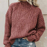 Anne™ | Stilfuld Og Behagelig Kabelstrikket Sweater