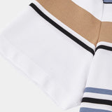 Kasper™ | Solnedgang Stribet Polo