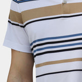 Kasper™ | Solnedgang Stribet Polo