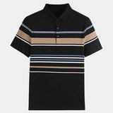 Kasper™ | Solnedgang Stribet Polo