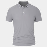 Klaus™ | Grå Stål Polo