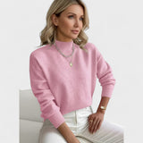 Nella - Sweater med høj hals