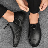 Laurits™ | Læder Slip-Ons
