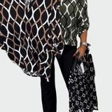 Lene | Grafisk Ivy-bluse