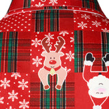 Mænds Vintage Rød Tartan Sjov Ferie Grim Jul Langærmet Skjorte