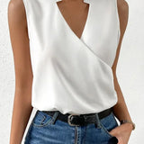 Anne™ | Ærmeløs V-hals Top