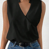 Anne™ | Ærmeløs V-hals Top