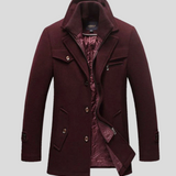 Nikolaj™ | Klassisk uld-peacoat