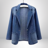 Anne® | Stilfuld Denimblazer Til Kvinder