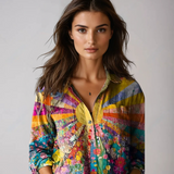 Anne™ | Strålende Solsikkebluse