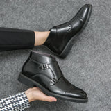 Parker™ | Kunstlæder Dobbelt-Monk-strap Støvler