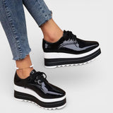Anne - Sneakers med platform og blød sål