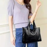 Anne™ | Minimalistisk luksuriøs skuldertaske i blødt design.