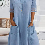 Anne® | Denim Letvægtskjole